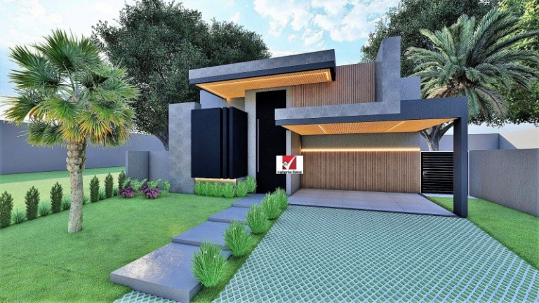 Imagem Casa de Condomínio com 4 Quartos à Venda, 262 m² em Alphaville - Ribeirão Preto