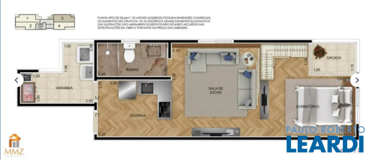 Imagem Apartamento com 1 Quarto à Venda, 38 m² em Vila Príncipe De Gales - Santo André Imagem Apartamento com 1 Quarto à Venda, 38 m² em Vila Príncipe De Gales - Santo André