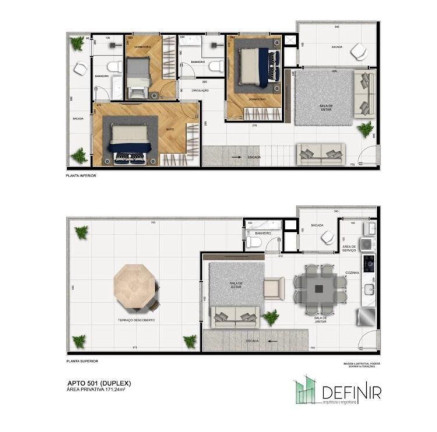 Imagem Apartamento com 3 Quartos à Venda, 85 m² em Pedro Moro - São José Dos Pinhais