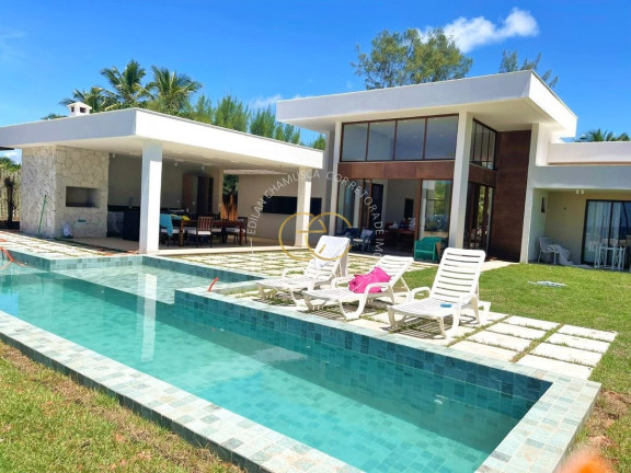 Casa de Condomínio para Temporada,  em Busca Vida (abrantes) - Camaçari
