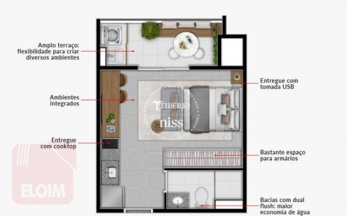 Imagem Apartamento com 2 Quartos à Venda, 40 m² em Santana - São Paulo