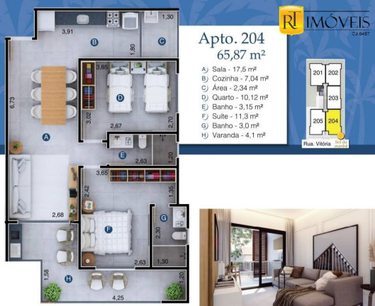 Imagem Apartamento com 2 Quartos à Venda, 64 m² em Palmeiras - Cabo Frio Imagem Apartamento com 2 Quartos à Venda, 64 m² em Palmeiras - Cabo Frio