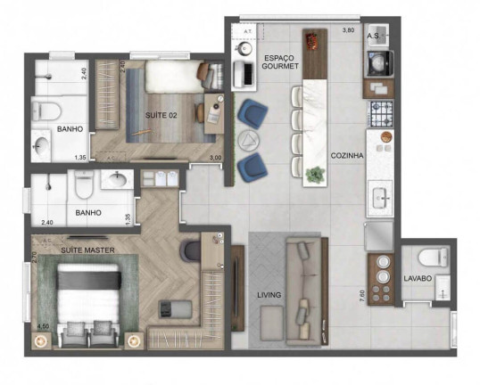 Imagem Cobertura com 3 Quartos à Venda, 187 m² em Butantã - São Paulo