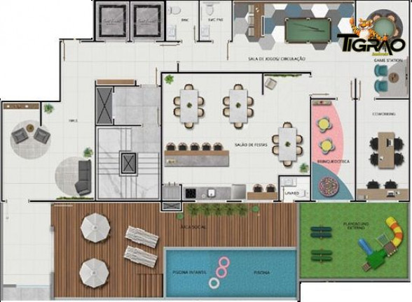 Imagem Apartamento com 3 Quartos à Venda, 90 m² em Centro - Navegantes Imagem Apartamento com 3 Quartos à Venda, 90 m² em Centro - Navegantes