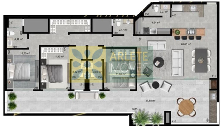 Imagem Apartamento com 3 Quartos à Venda, 134 m² em Bombas - Bombinhas Imagem Apartamento com 3 Quartos à Venda, 134 m² em Bombas - Bombinhas