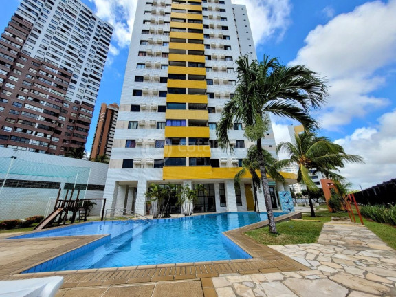 Apartamento com 3 Quartos para Alugar, 92 m² em Ponta Negra - Natal
