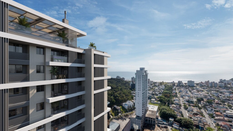 Imagem Apartamento com 2 Quartos à Venda, 63 m² em Praia Brava De Itajaí - Itajaí