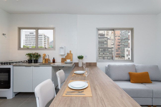 Imagem Apartamento com 1 Quarto para Alugar, 32 m² em Consolação - São Paulo