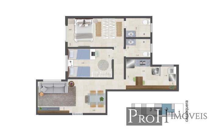 Imagem Apartamento com 2 Quartos à Venda, 70 m² em Barcelona - São Caetano Do Sul Imagem Apartamento com 2 Quartos à Venda, 70 m² em Barcelona - São Caetano Do Sul