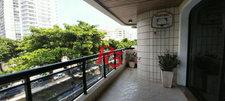 Imagem Apartamento com 3 Quartos para Alugar, 183 m² em Boqueirão - Santos Imagem Apartamento com 3 Quartos para Alugar, 183 m² em Boqueirão - Santos