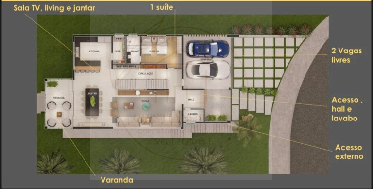 Imagem Casa de Condomínio com 10 Quartos à Venda, 599 m² em Escarpas Do Lago - Capitólio