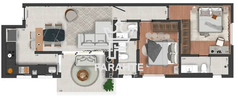 Imagem Apartamento com 2 Quartos à Venda, 63 m² em Embaré - Santos