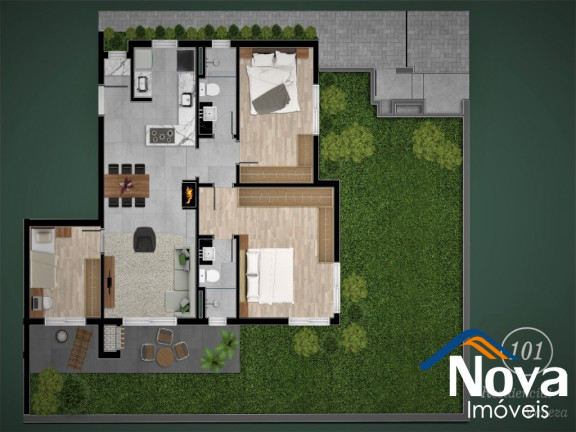 Imagem Imóvel com 3 Quartos à Venda, 101 m² em Bavária - Nova Petrópolis Imagem Imóvel com 3 Quartos à Venda, 101 m² em Bavária - Nova Petrópolis