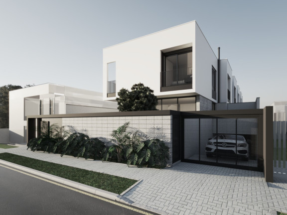 Imagem Casa de Condomínio com 3 Quartos à Venda, 162 m² em São Braz - Curitiba