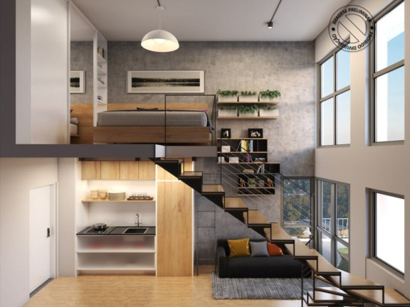 Imagem Apartamento com 1 Quarto à Venda, 29 m² em Brooklin Paulista - São Paulo
