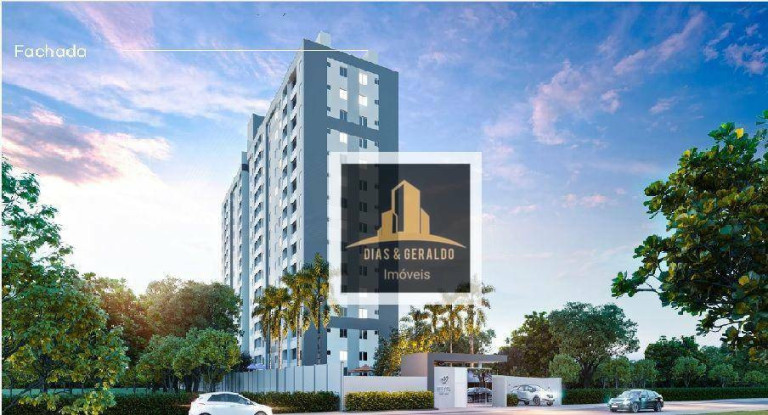 Apartamento com 2 Quartos à Venda, 51 m² em Parque Residencial Flamboyant - São José Dos Campos