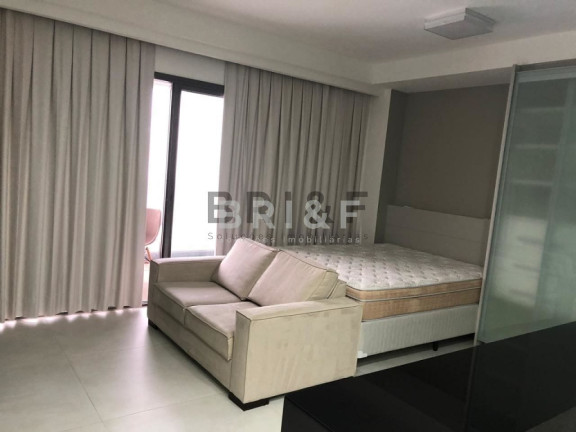 Imagem Apartamento com 1 Quarto para Alugar, 42 m² em Brooklin - São Paulo Imagem Apartamento com 1 Quarto para Alugar, 42 m² em Brooklin - São Paulo