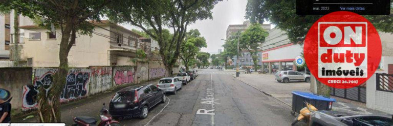 Terreno à Venda ou Locação, 1.260 m² em Boqueirão - Santos