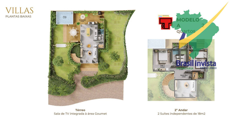 Imagem Casa com 2 Quartos à Venda, 50 m² em Trancoso - Porto Seguro Imagem Casa com 2 Quartos à Venda, 50 m² em Trancoso - Porto Seguro