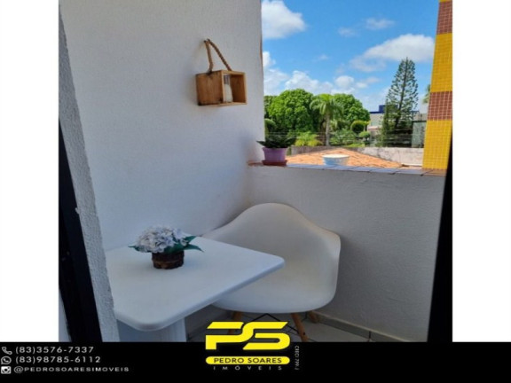 Imagem Apartamento com 2 Quartos à Venda, 56 m² em Jardim Cidade Universitária - João Pessoa