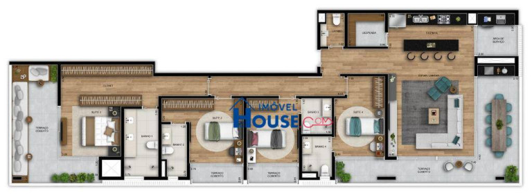 Imagem Apartamento com 4 Quartos à Venda, 187 m² em Vila Madalena - São Paulo Imagem Apartamento com 4 Quartos à Venda, 187 m² em Vila Madalena - São Paulo
