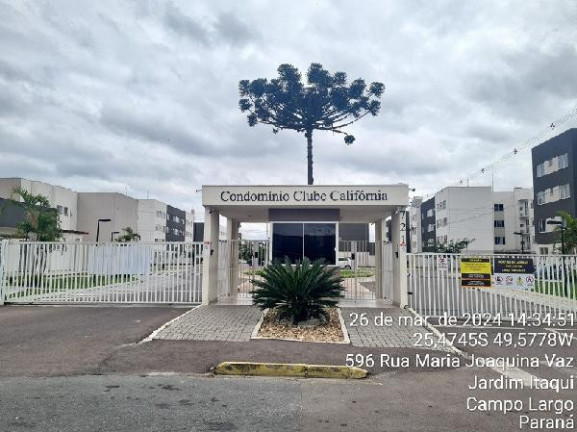 Apartamento com 2 Quartos à Venda, 40 m² em Jardim Itaqui - Campo Largo