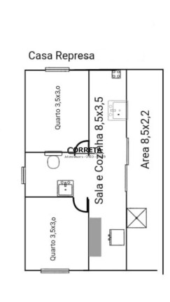 Imagem Casa de Condomínio com 2 Quartos à Venda, 1.200 m² em Campo Verde - Ibiúna