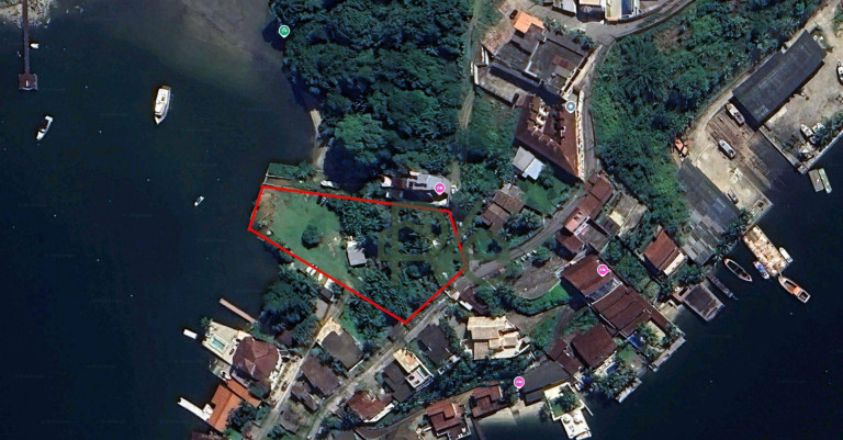 Terreno à Venda, 4.500 m² em Pontal - Angra Dos Reis