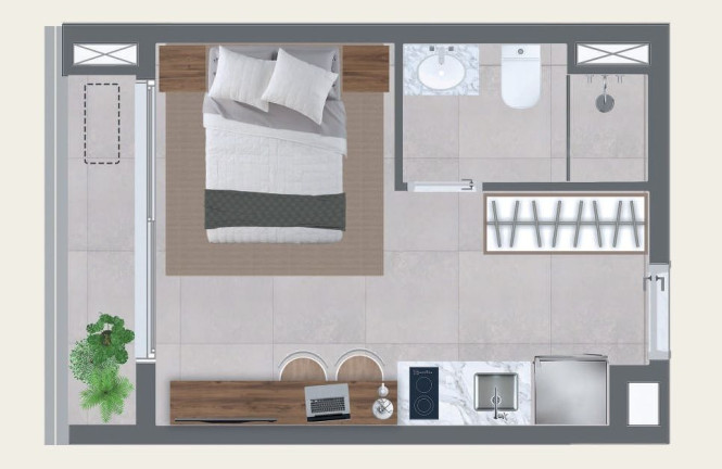 Imagem Apartamento com 1 Quarto à Venda, 35 m² em Vila Mariana - São Paulo