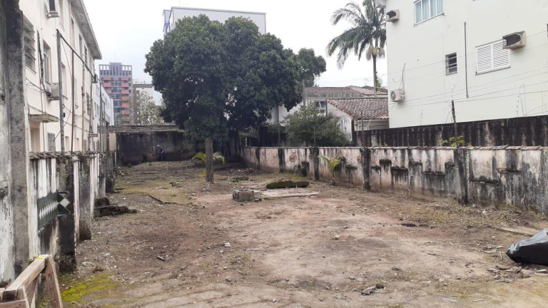 Imagem Terreno à Venda, 400 m² em Embaré - Santos