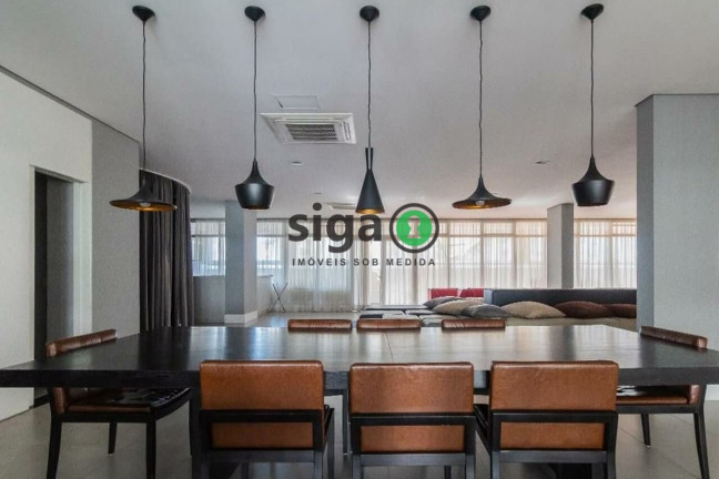 Imagem Apartamento com 1 Quarto para Alugar, 35 m² em Brooklin Paulista - São Paulo