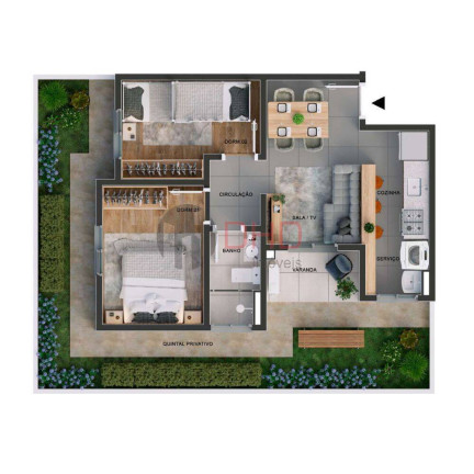 Imagem Apartamento com 2 Quartos à Venda, 43 m² em Caguassu - Sorocaba Imagem Apartamento com 2 Quartos à Venda, 43 m² em Caguassu - Sorocaba
