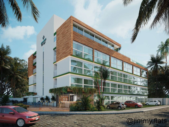 Apartamento com 1 Quarto à Venda, 23 m² em Centro, Porto De Galinhas - Ipojuca