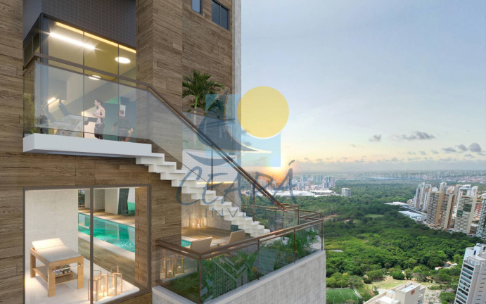 Imagem Apartamento com 3 Quartos à Venda, 205 m² em Cocó - Fortaleza