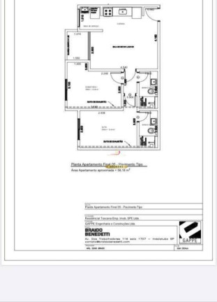 Imagem Apartamento com 2 Quartos à Venda, 58 m² em Osvaldo Cruz - São Caetano Do Sul