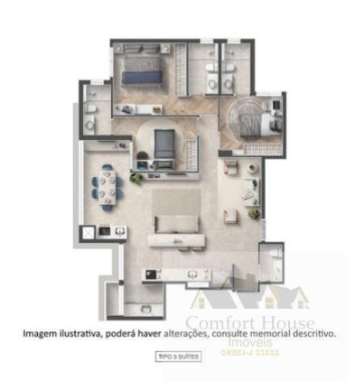 Imagem Apartamento com 3 Quartos à Venda, 110 m² em Centro - São Caetano Do Sul Imagem Apartamento com 3 Quartos à Venda, 110 m² em Centro - São Caetano Do Sul
