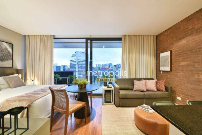 Imagem Studio com 1 Quarto para Alugar, 42 m² em Vila Olímpia - São Paulo