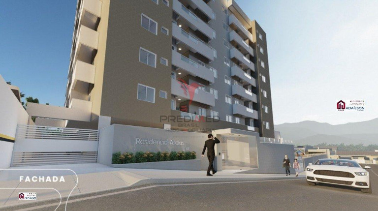 Imagem Apartamento com 2 Quartos à Venda, 55 m² em Areias - São José Imagem Apartamento com 2 Quartos à Venda, 55 m² em Areias - São José