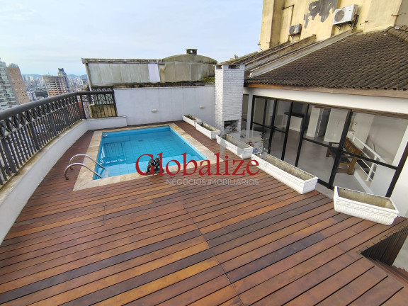 Cobertura com 2 Quartos à Venda, 212 m² em Ponta Da Praia - Santos