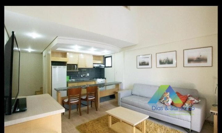 Imagem Apartamento com 1 Quarto à Venda, 55 m² em Moema - São Paulo