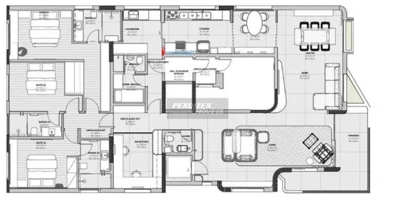 Imagem Apartamento com 3 Quartos à Venda, 215 m² em Perdizes - São Paulo