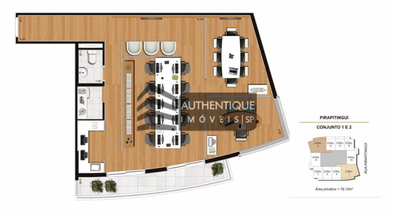 Imagem Sala Comercial à Venda, 164 m² em Liberdade - São Paulo Imagem Sala Comercial à Venda, 164 m² em Liberdade - São Paulo