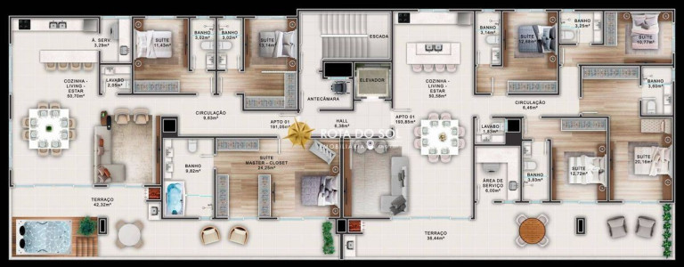 Imagem Apartamento com 2 Quartos à Venda, 100 m² em Bombas - Bombinhas