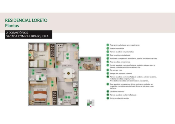 Imagem Apartamento com 2 Quartos à Venda, 44 m² em Jardim Maria Celina - Londrina Imagem Apartamento com 2 Quartos à Venda, 44 m² em Jardim Maria Celina - Londrina