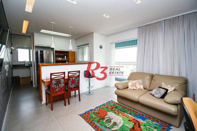 Imagem Apartamento com 1 Quarto à Venda, 58 m² em Boqueirão - Santos Imagem Apartamento com 1 Quarto à Venda, 58 m² em Boqueirão - Santos