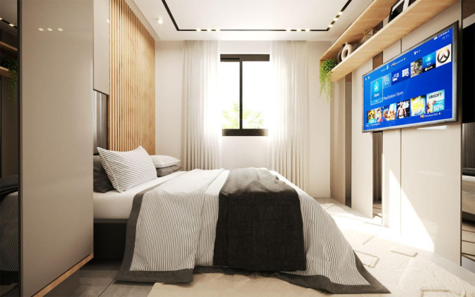 Apartamento com 2 Quartos à Venda, 52 m² em Praia De Itaparica - Vila Velha