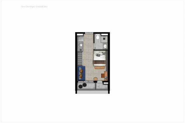 Imagem Apartamento com 1 Quarto à Venda, em Pinheiros - São Paulo Imagem Apartamento com 1 Quarto à Venda, em Pinheiros - São Paulo