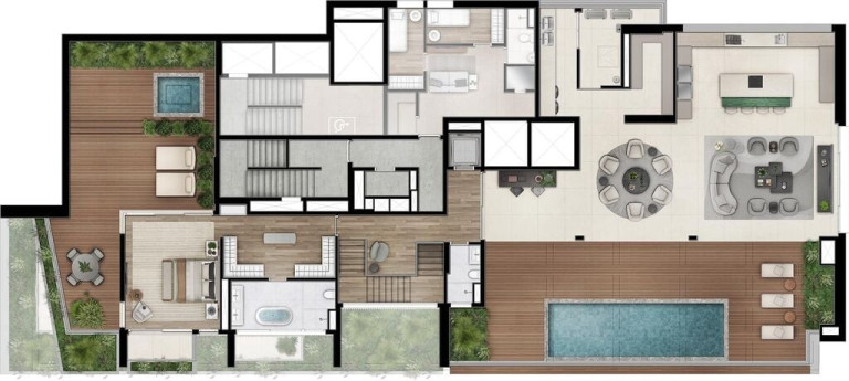 Foto do imóvel Apartamento com 5 Quartos à Venda, 923 m² em Vila Nova Conceição - São Paulo