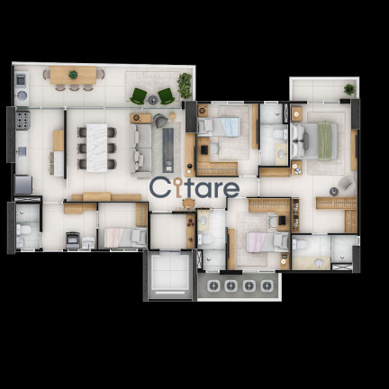 Imagem Apartamento com 3 Quartos à Venda,  em Cocó - Fortaleza