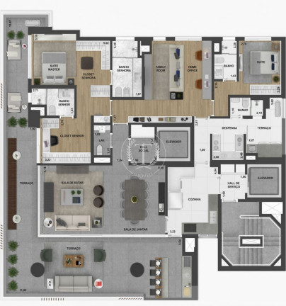 Imagem Apartamento com 4 Quartos à Venda, 248 m² em Vila Nova Conceição - São Paulo